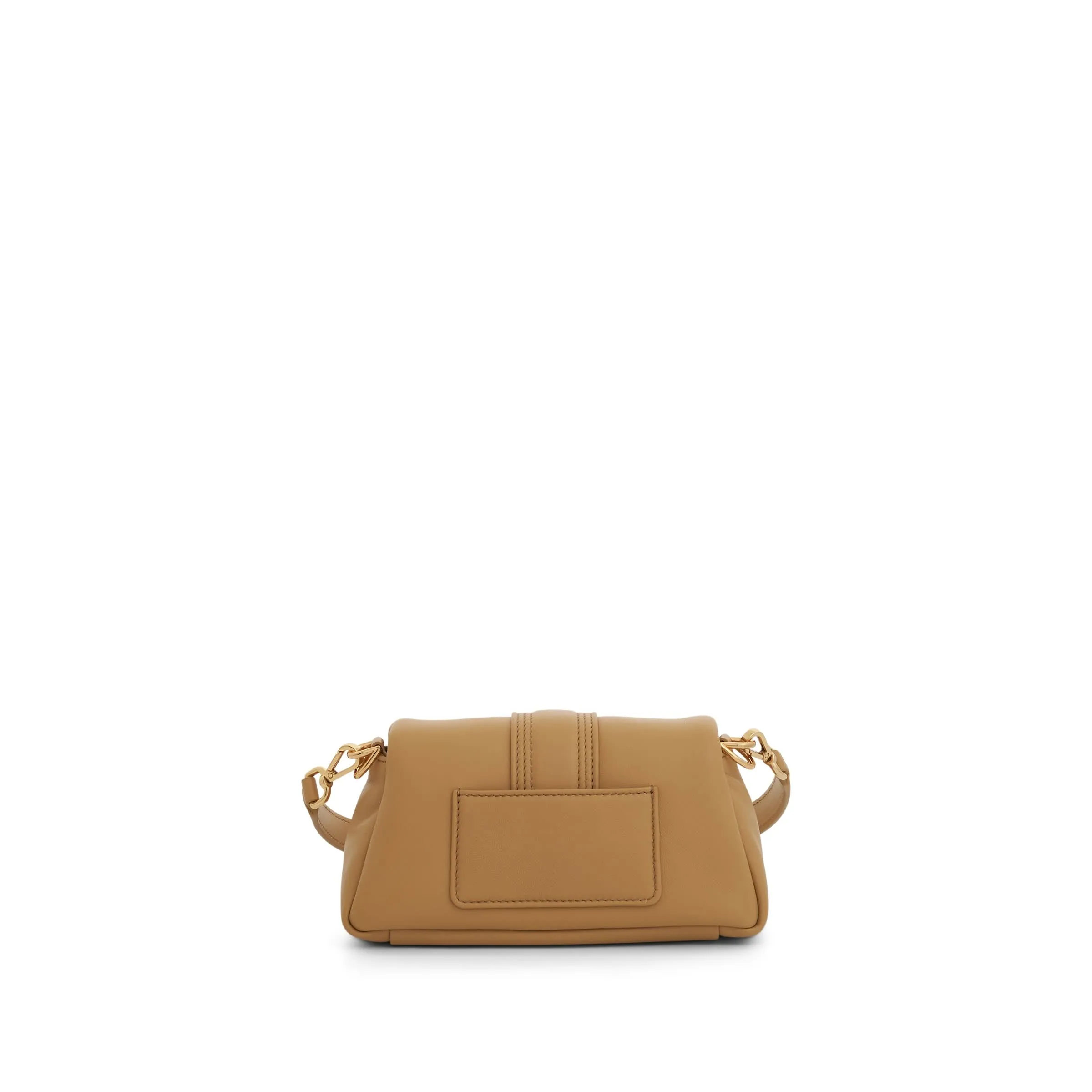 Le Petit Bambimou Leather Bag in Camel