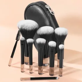 LovelyRLovely Multivolored 8 Long Tube Makeup Brushes Suit