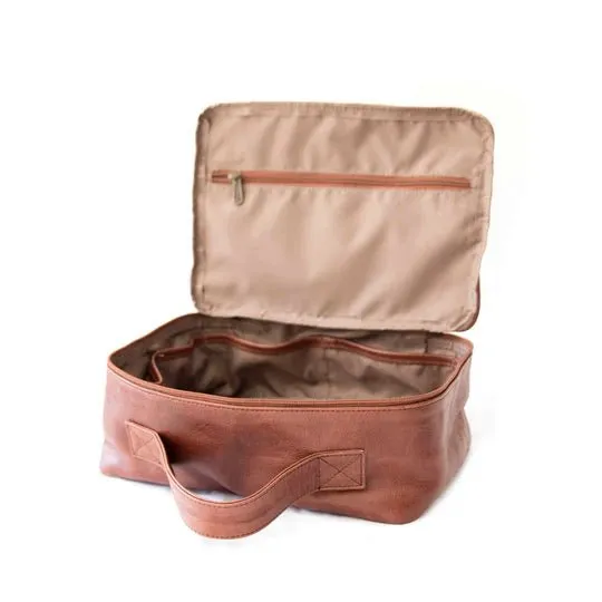 Mally Toiletry Bag | Brown