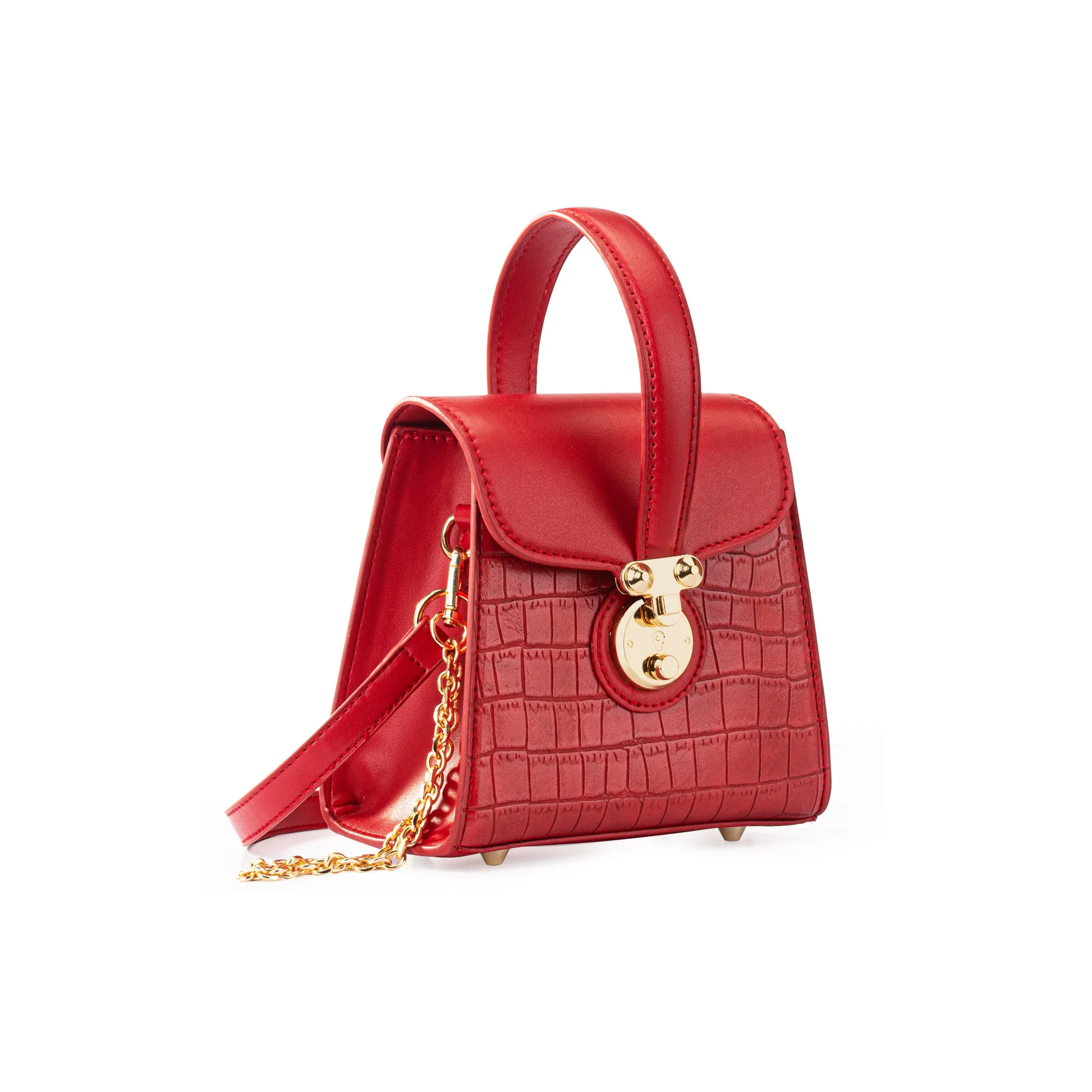 MC-1011 Milan Chiva Crocodile Crossbody Bag