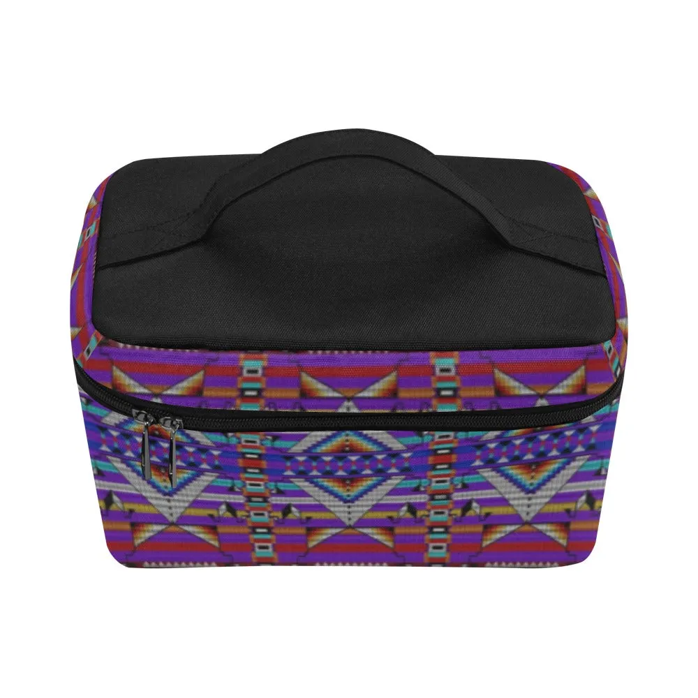 Medicine Blessing Purple Cosmetic Bag/Large