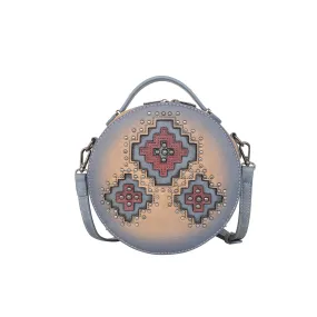 MW1220-118 Montana West Cut-out Aztec Collection Circle Bag/Crossbody