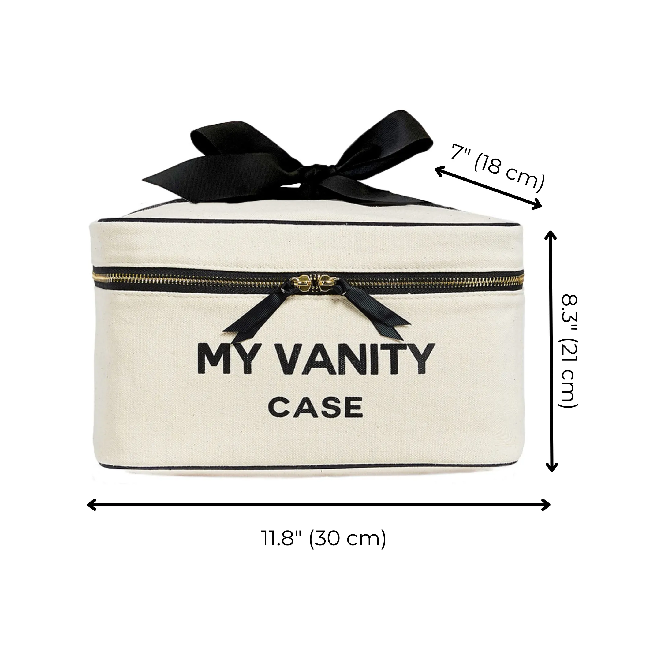 My Vanity Large Beauty Box, Cream