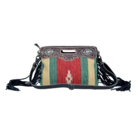 Myra Bag Rubious Hand Tooled Bag