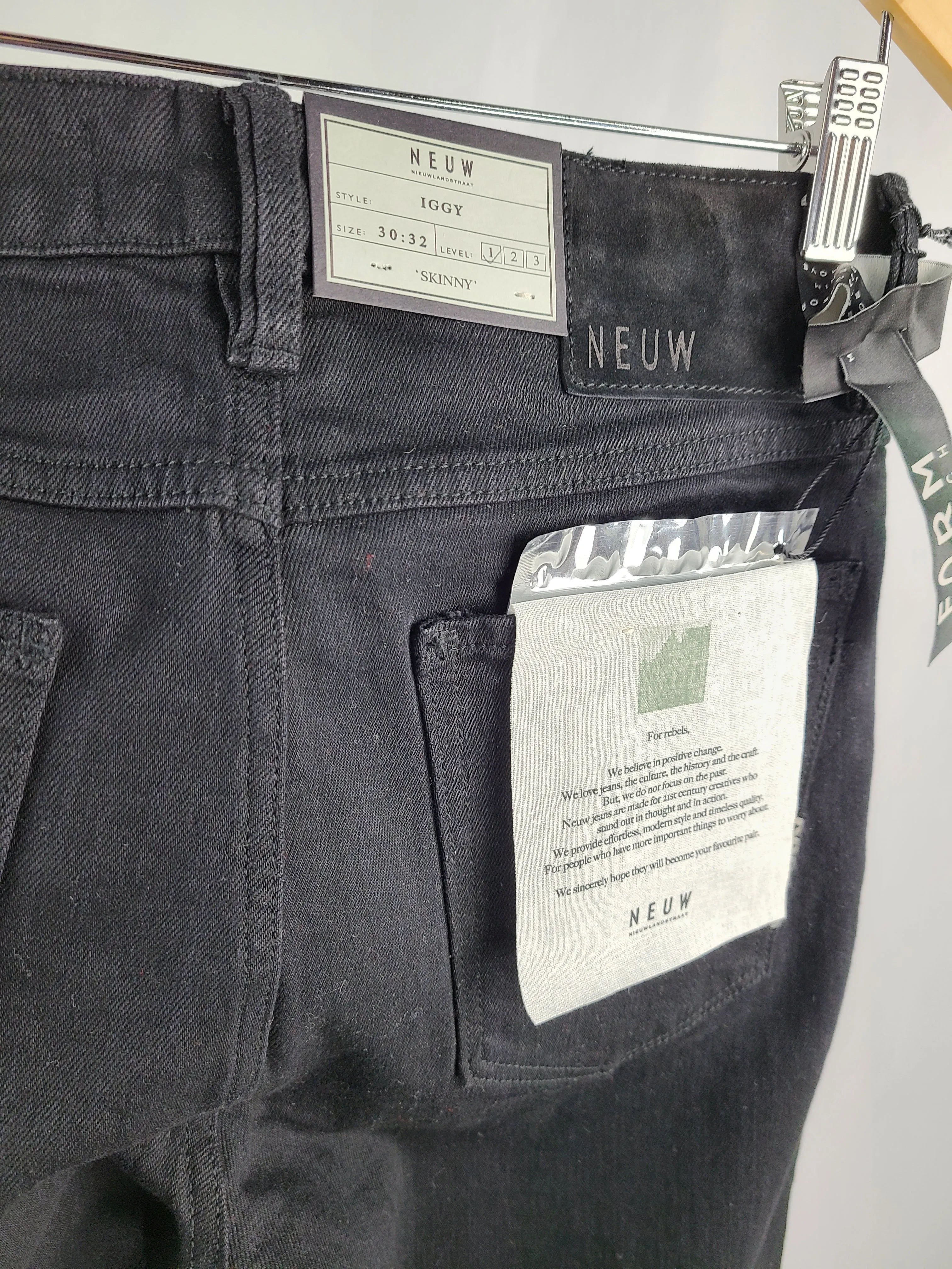 Neuw Iggy Skinny - Black Selvedge