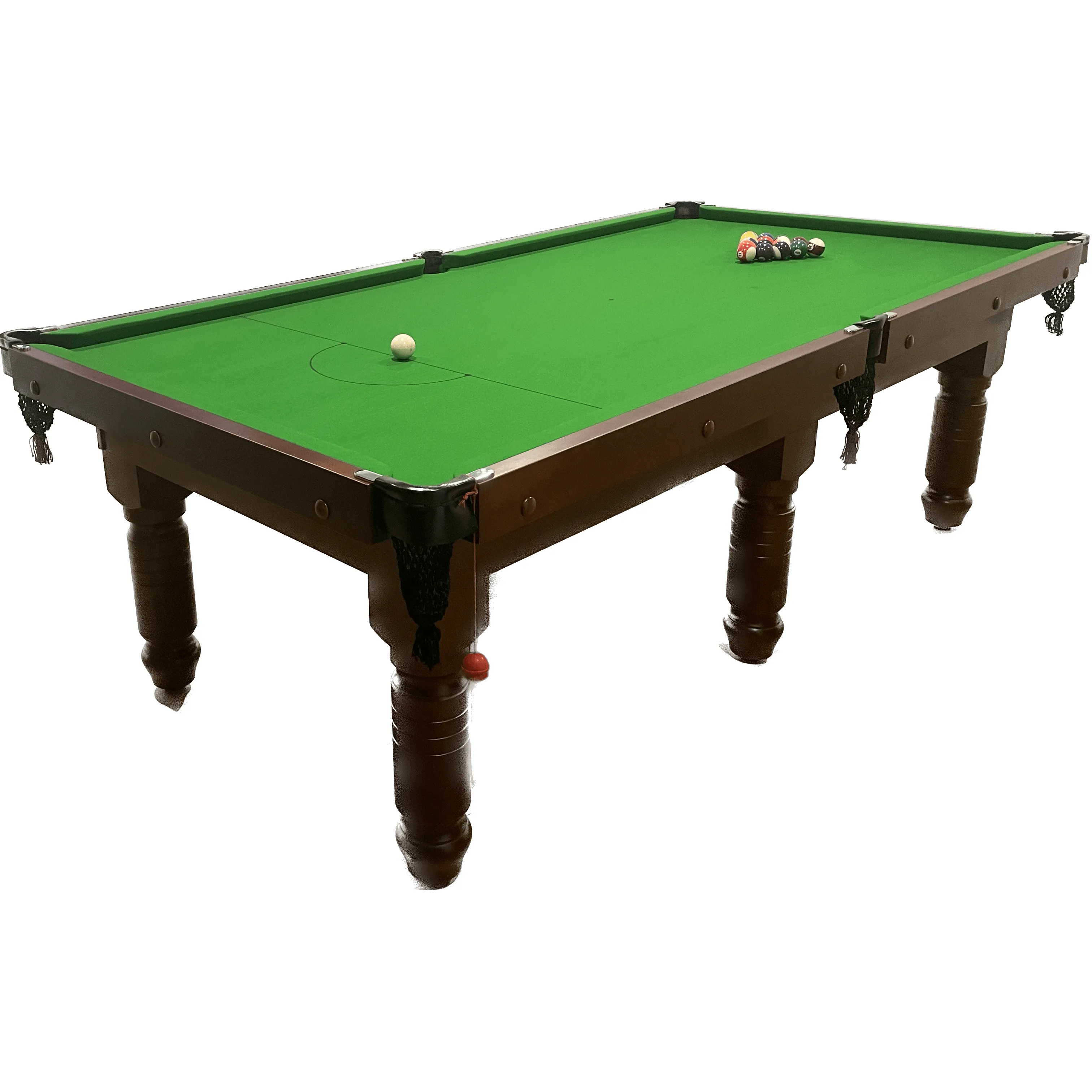 Opal 8ft Slate Round Leg Pool Table