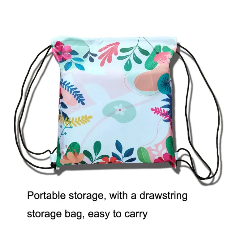 Outdoor Camping Thickened Moisture-proof Pad Portable Waterproof Picnic Cloth(Plant Flower)