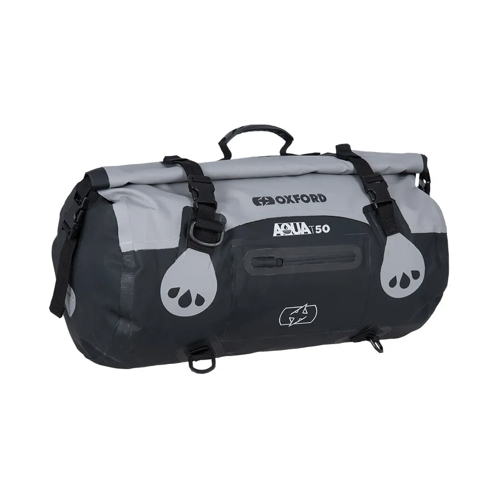 Oxford Aqua T 50 Roll Bag Grey Black