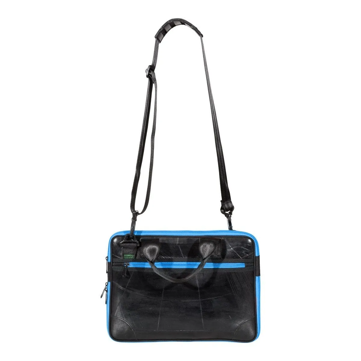 Panther Upcycled Tyre Vegan Laptop Bag | Blue