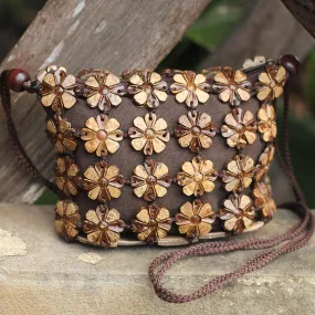 Petite Coconut Shell Shoulder Bag