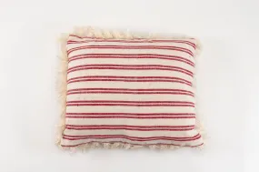 Pillow: Handwoven antique Bulgarian cotton - P236