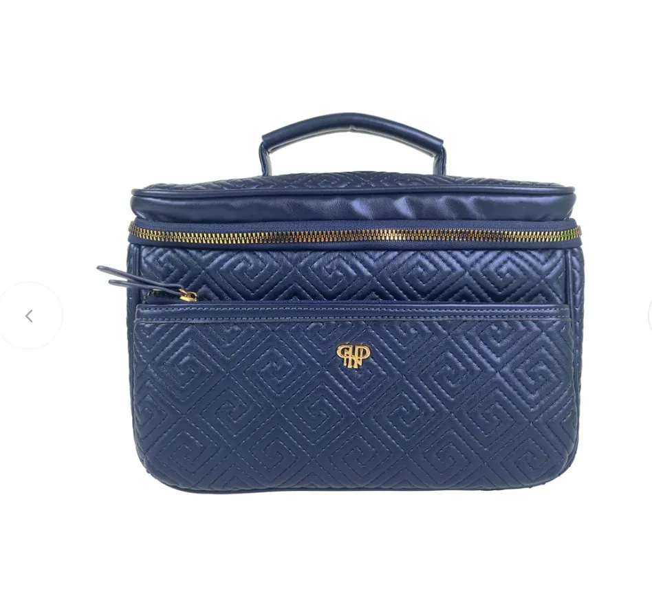 Pursen Classic Train Case Greek Navy