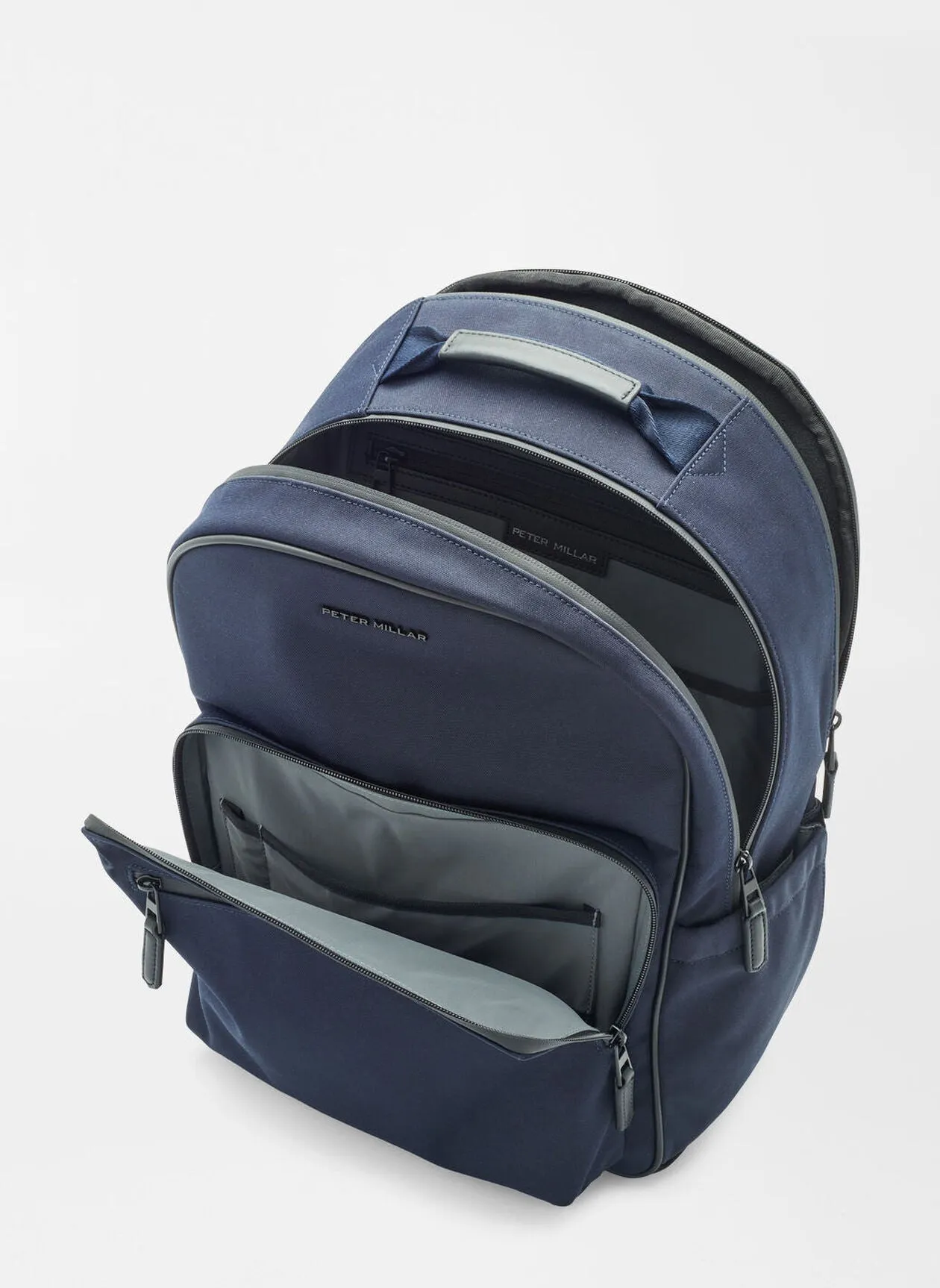 Pursuit Backpack in Navy by Peter Millar