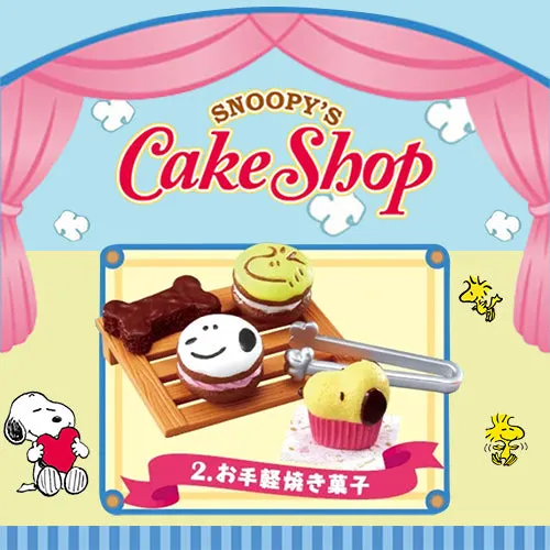 Rare 2016 Re-Ment Snoopy's cake shop (Sold Individually)