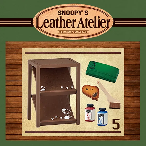 Rare 2020 Re-Ment Snoopy Leather Atelier (Sold Individually) <Free Shipping>