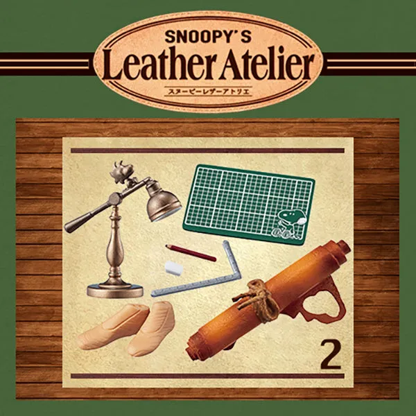 Rare 2020 Re-Ment Snoopy Leather Atelier (Sold Individually) <Free Shipping>