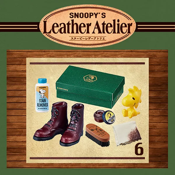 Rare 2020 Re-Ment Snoopy Leather Atelier (Sold Individually) <Free Shipping>