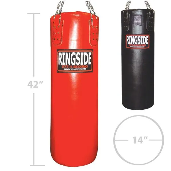 Ringside Soft Filled Leather 65 lb. Heavy Bag