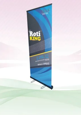 Roll Up Banner (Black Stand)