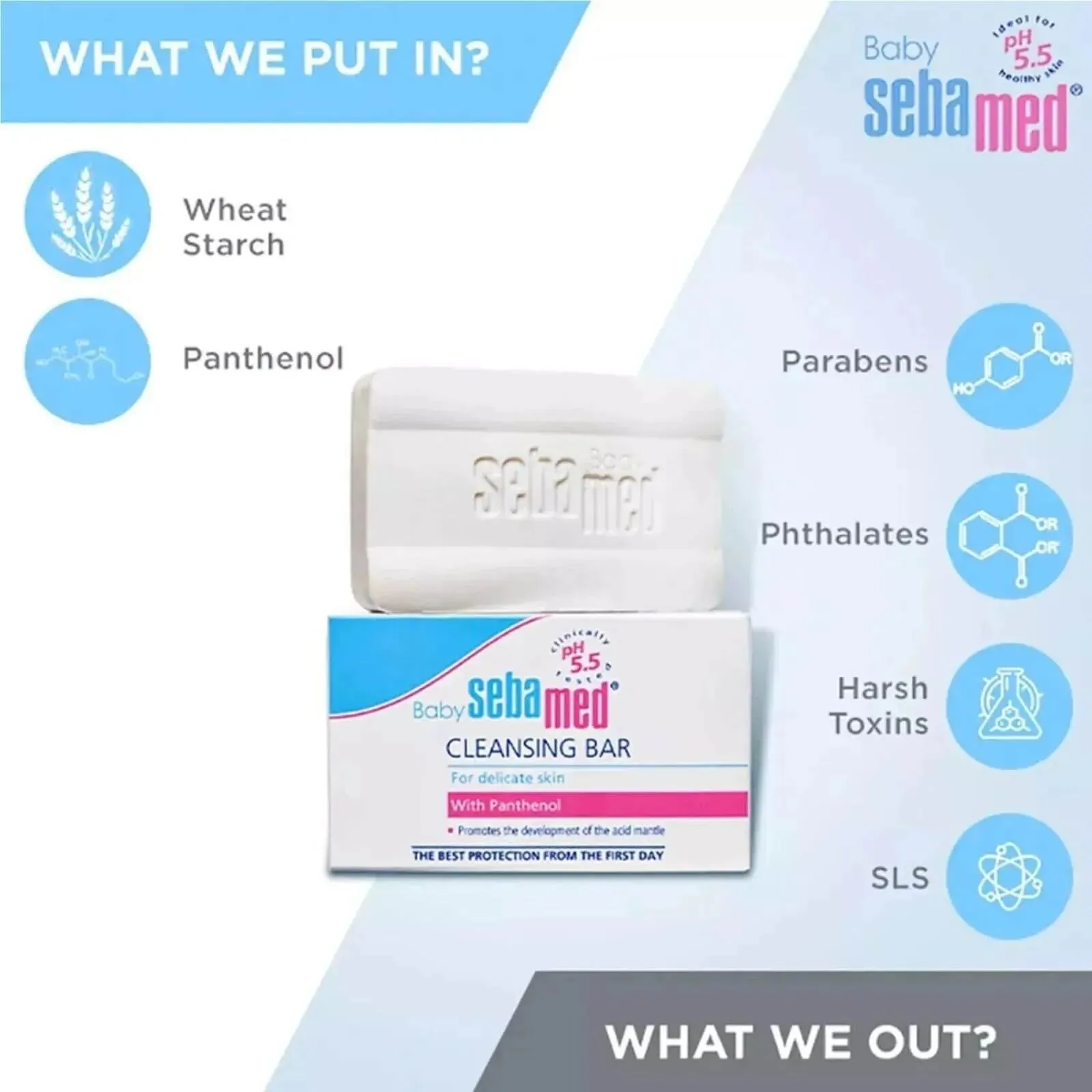 Sebamed Baby Cleansing Bar 100g