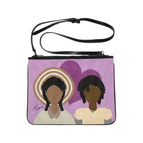 Sisters Laptop/Crossbody/Clutch