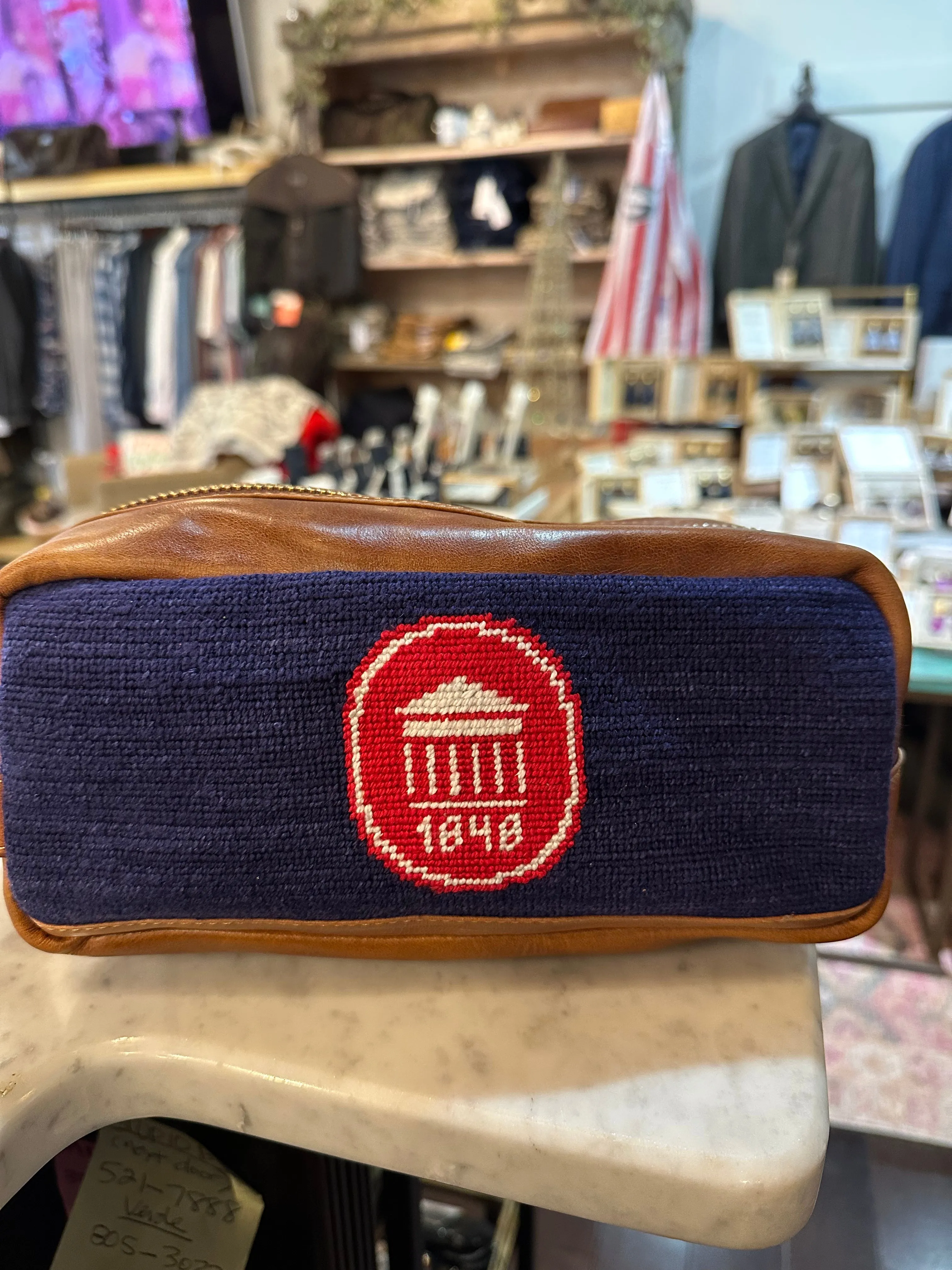 Smathers & Branson Toiletry Bag Ole Miss U of M Lyseum