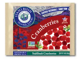 Stahlbush Frozen Cranberries (300gm)