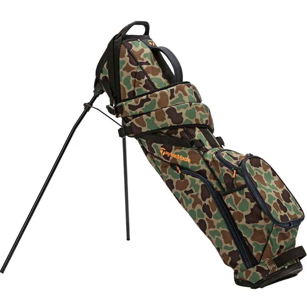 TaylorMade Flextech Carry Stand Bag - Camo Orange