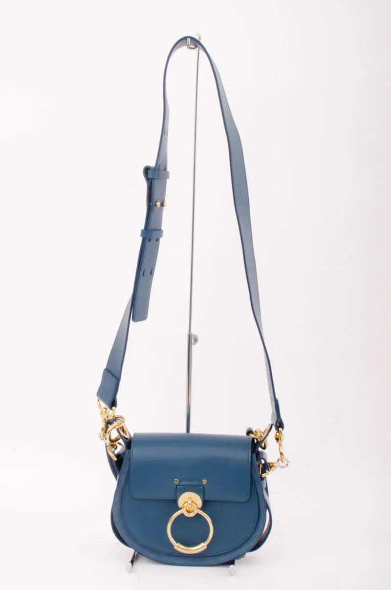 TESS SMALL BLUE CROSSBODY BAG