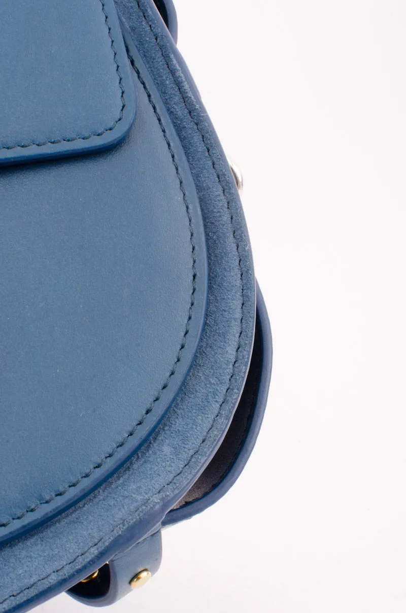 TESS SMALL BLUE CROSSBODY BAG