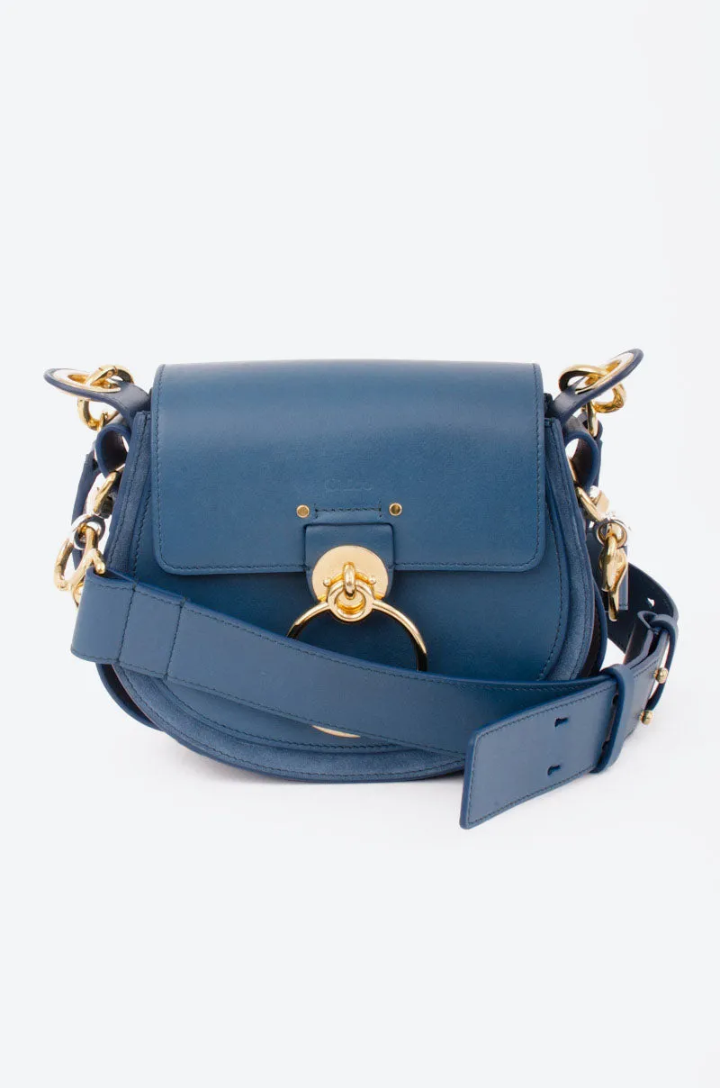 TESS SMALL BLUE CROSSBODY BAG