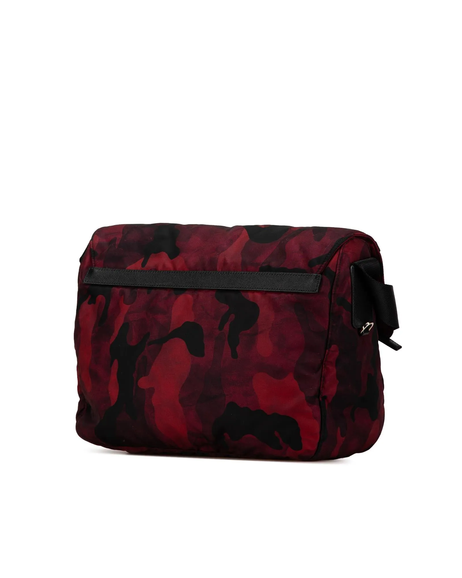 Tessuto Camouflage Zip Double Buckle Messenger Bag with Multiple Pockets