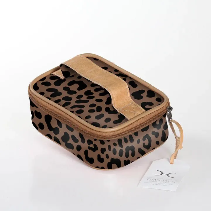 Thandana Laminated Fabric Single Toiletry Case