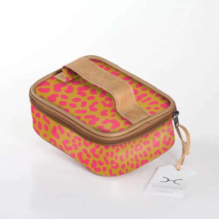 Thandana Laminated Fabric Single Toiletry Case