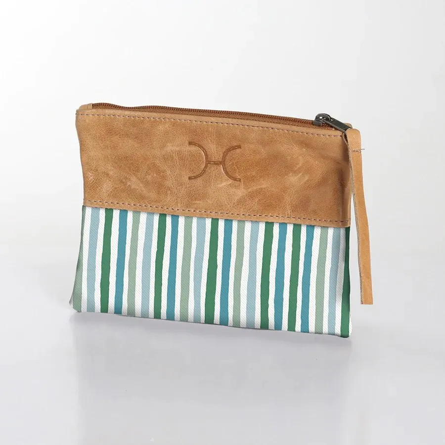 Thandana Laminated Fabric With Leather Pouch | New Designs