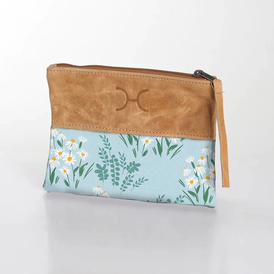 Thandana Laminated Fabric With Leather Pouch | New Designs