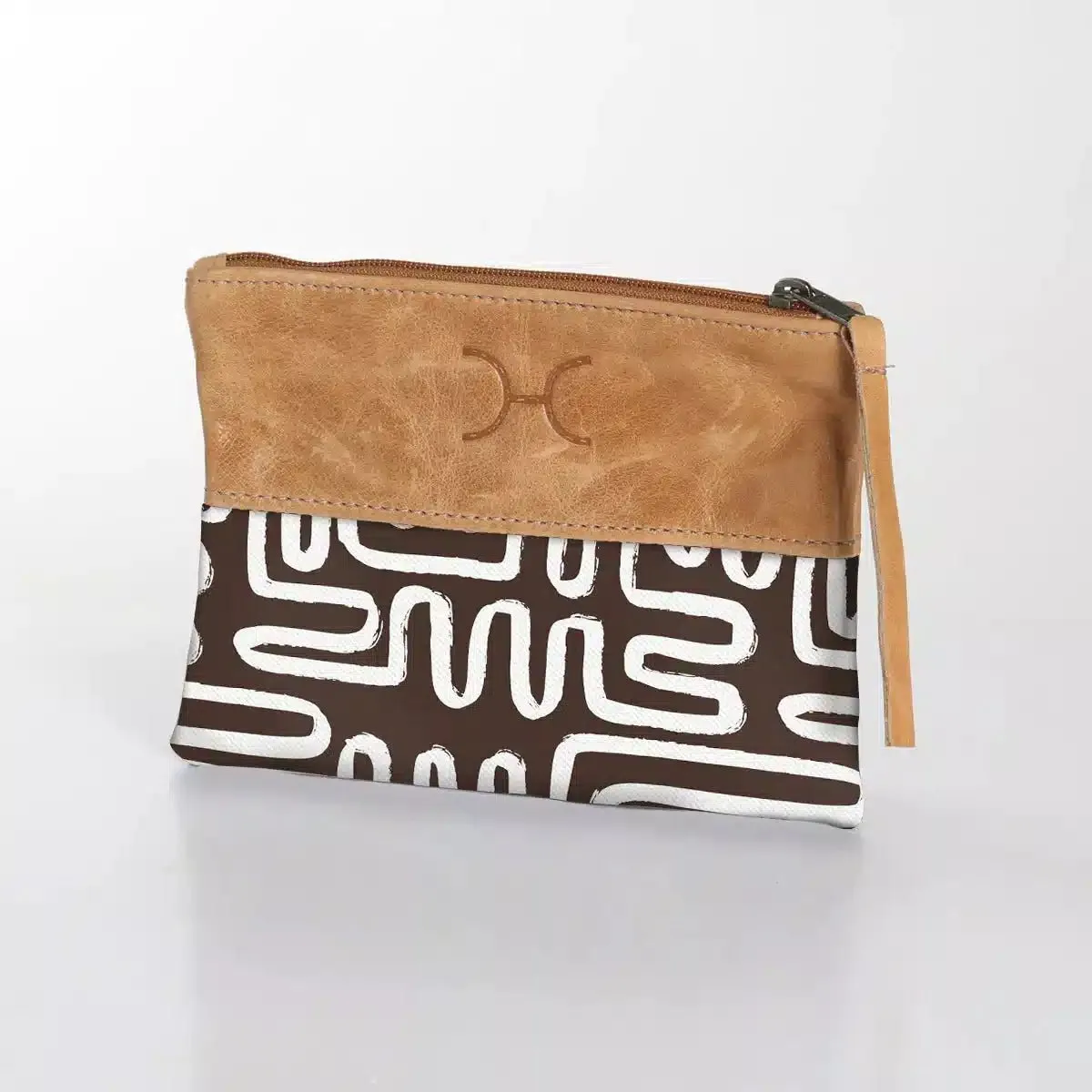 Thandana Laminated Fabric With Leather Pouch | New Designs