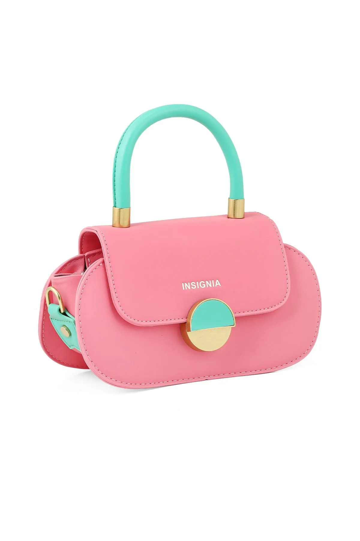 Top Handle Hand Bags B14959-Skpink