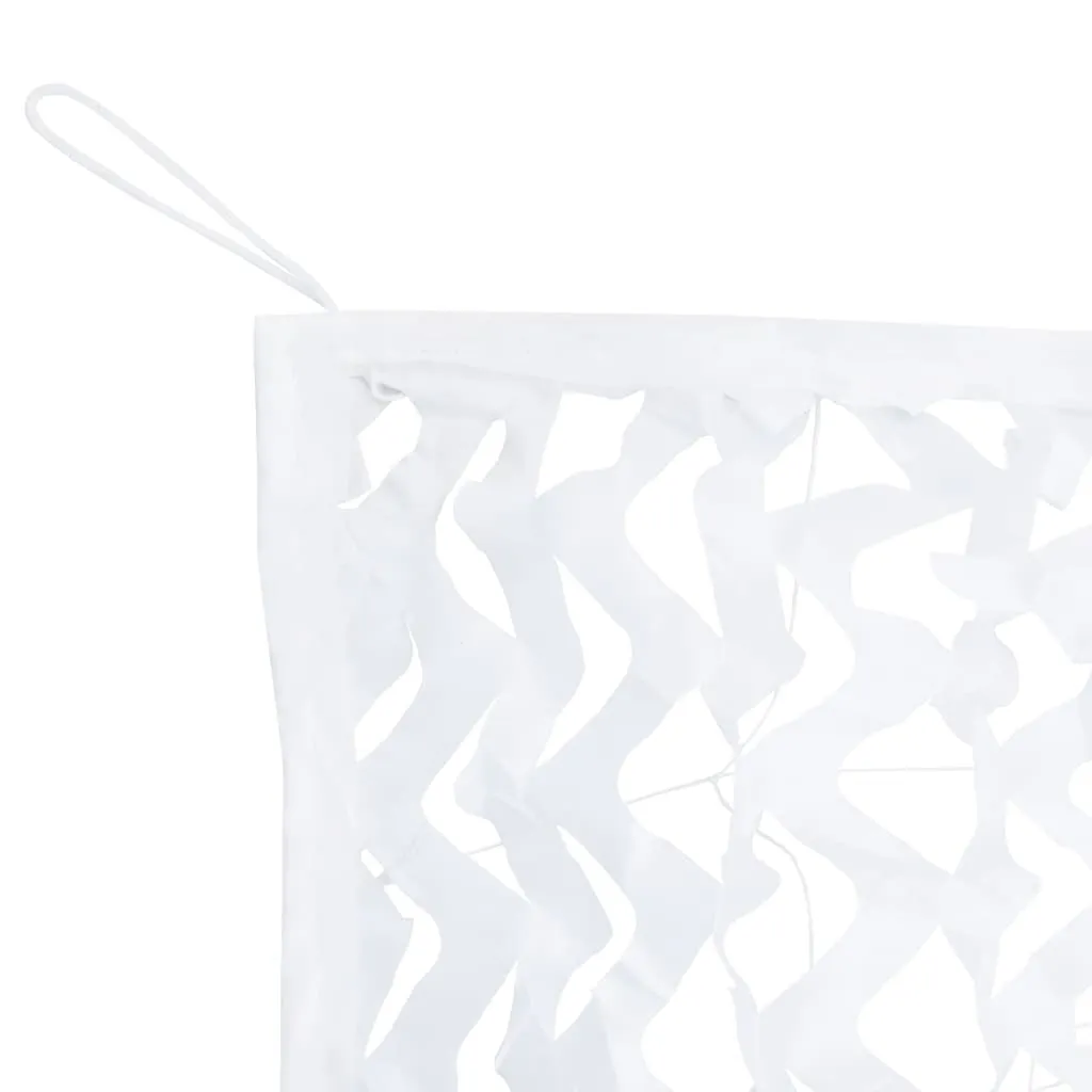 vidaXL Camouflage Net with Storage Bag 506x279 cm White