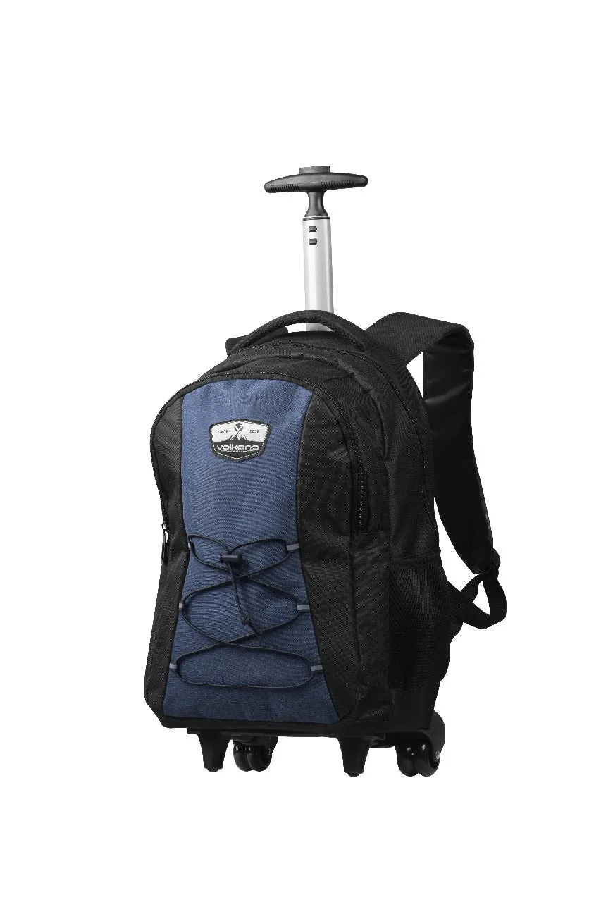 Volkano Winner Trolley Backpack 22L Navy | Black Hearts