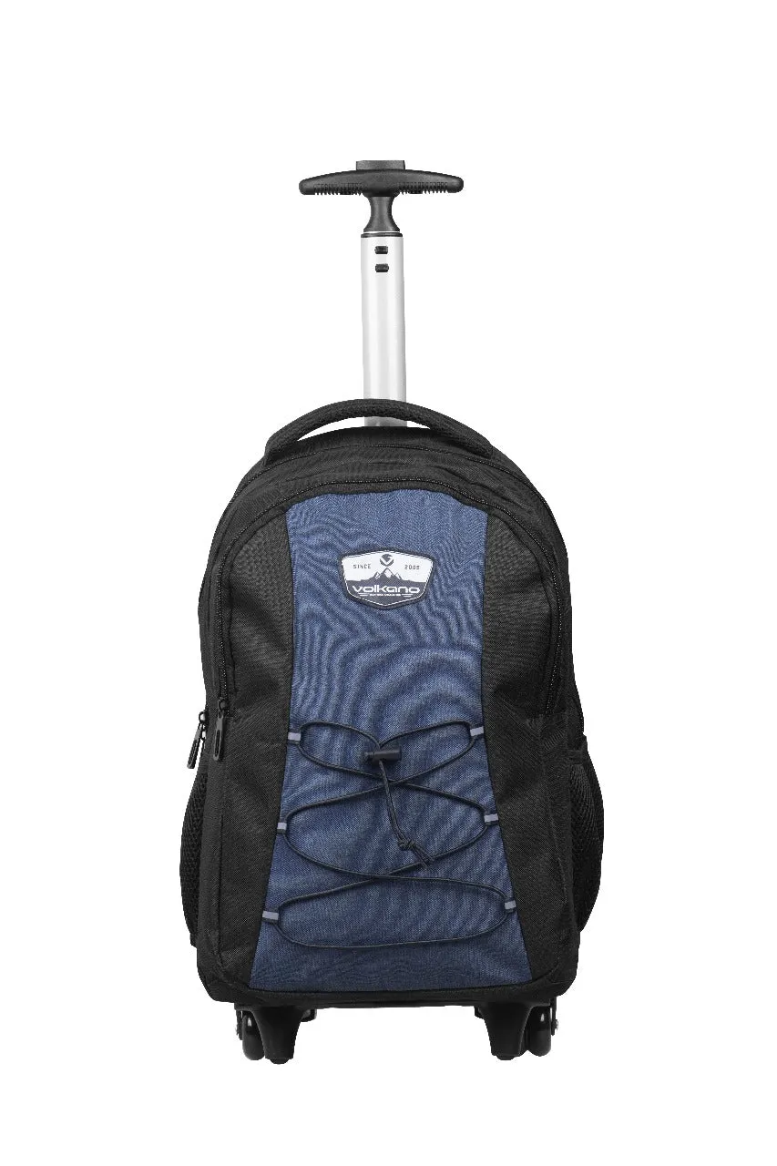 Volkano Winner Trolley Backpack 22L Navy | Black Hearts