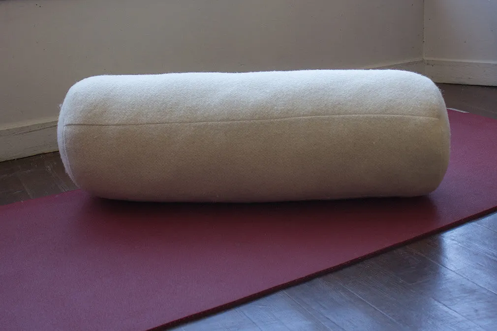 Wool Yoga Bolster