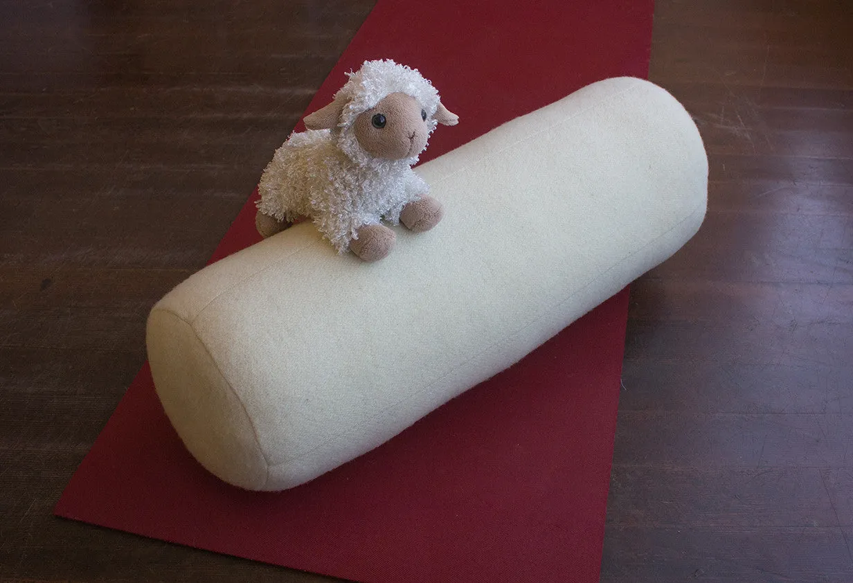 Wool Yoga Bolster