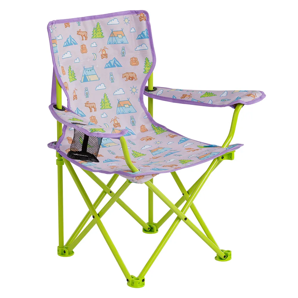 Youth Kids' Camping Chair - Purple